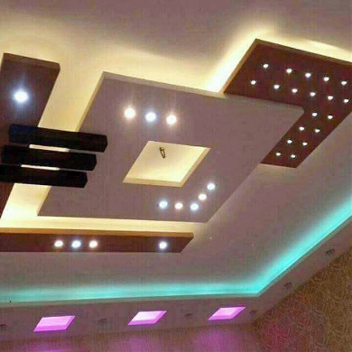 Odaymo schilder en decoratiewerken kan uw plafond een prachtige uitstraling geven door te werken met gipsplaten. 